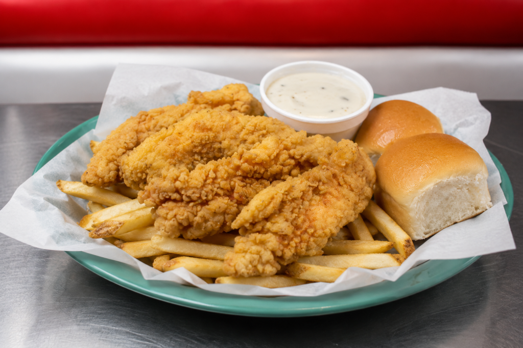 Chicken Tender Basket at Dan's Hamburgers