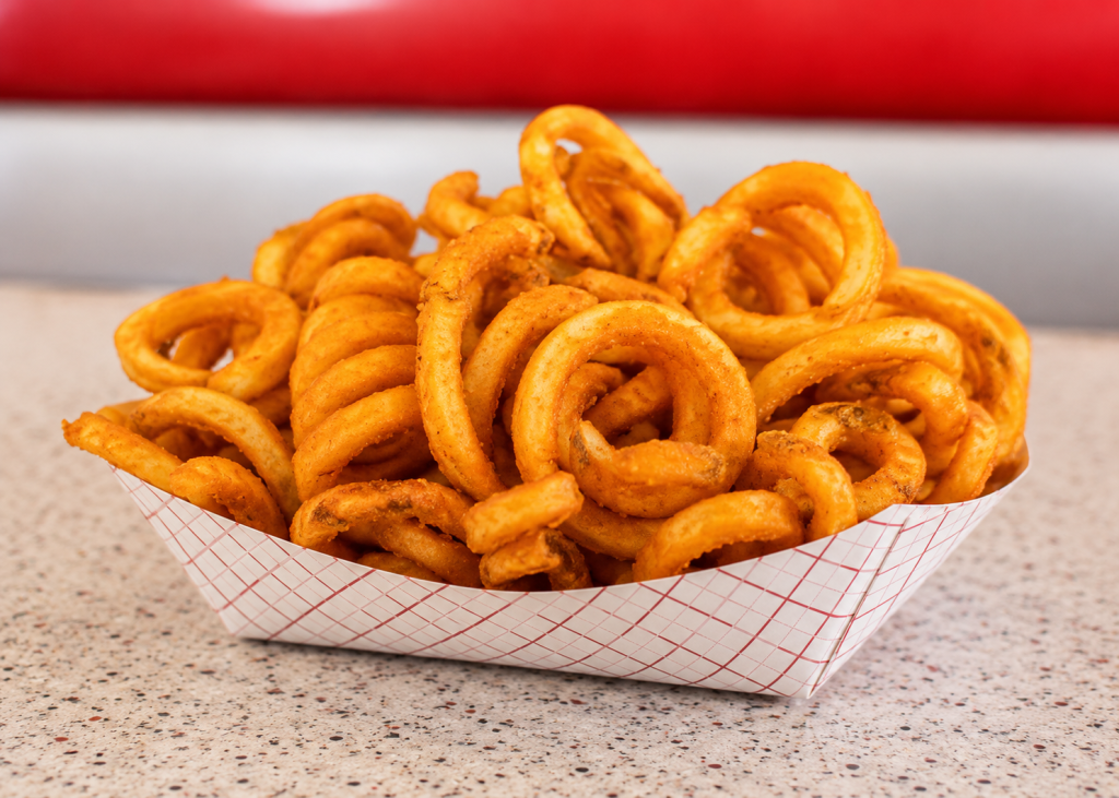 Best Curly Fries in Austin at Dan's Hamburgers