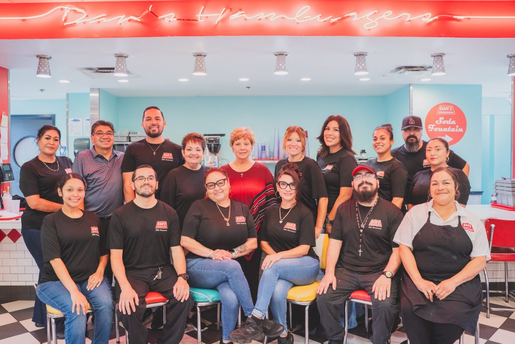 Dans Hamburgers Staff Picture